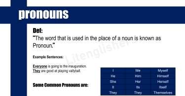 pronoun with examples