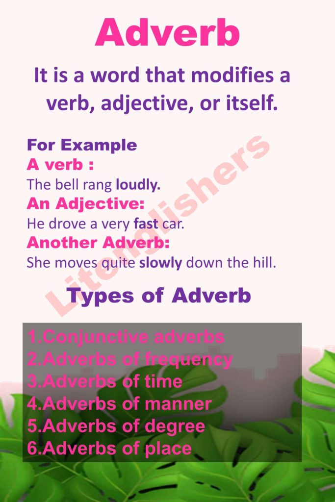 adverb and its types