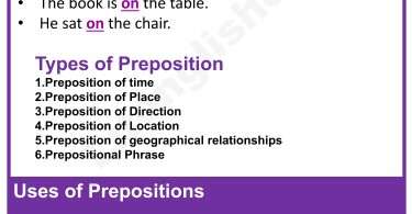 preposition