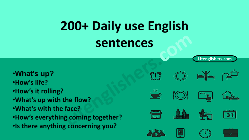 Litenglishers -200+ Commonly use English phrases