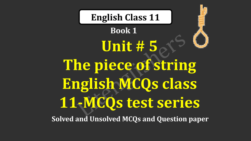 english mcqs class 11