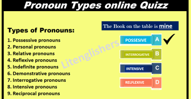 pronoun quizz