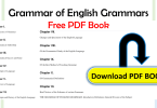 The Grammar of English Grammars Free PDF