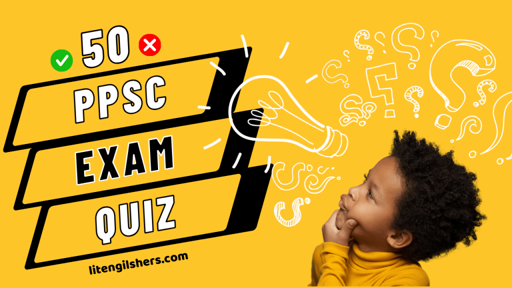 PPSC Exams Quiz with Answers in English