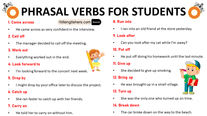 Phrasal Verbs for Students