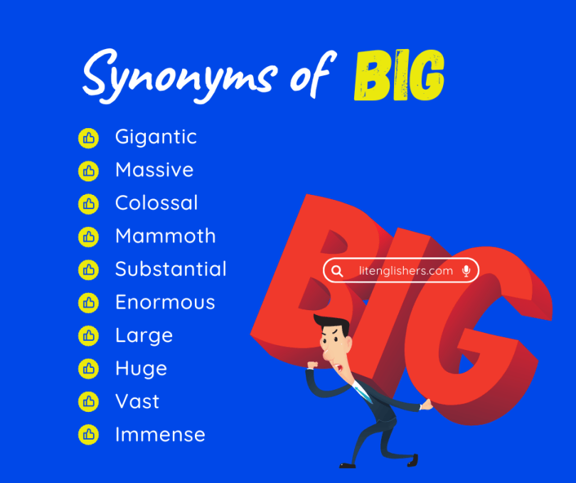 Synonyms for Big and Small