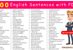 500+ Daily Used English Sentences with PDF Book