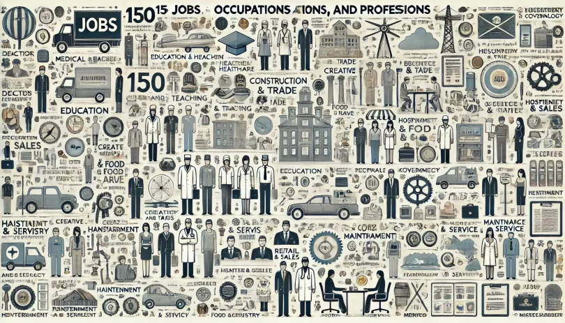 A to Z Jobs Occupations and Professions Name List