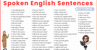 250 Spoken English Sentences Everyday