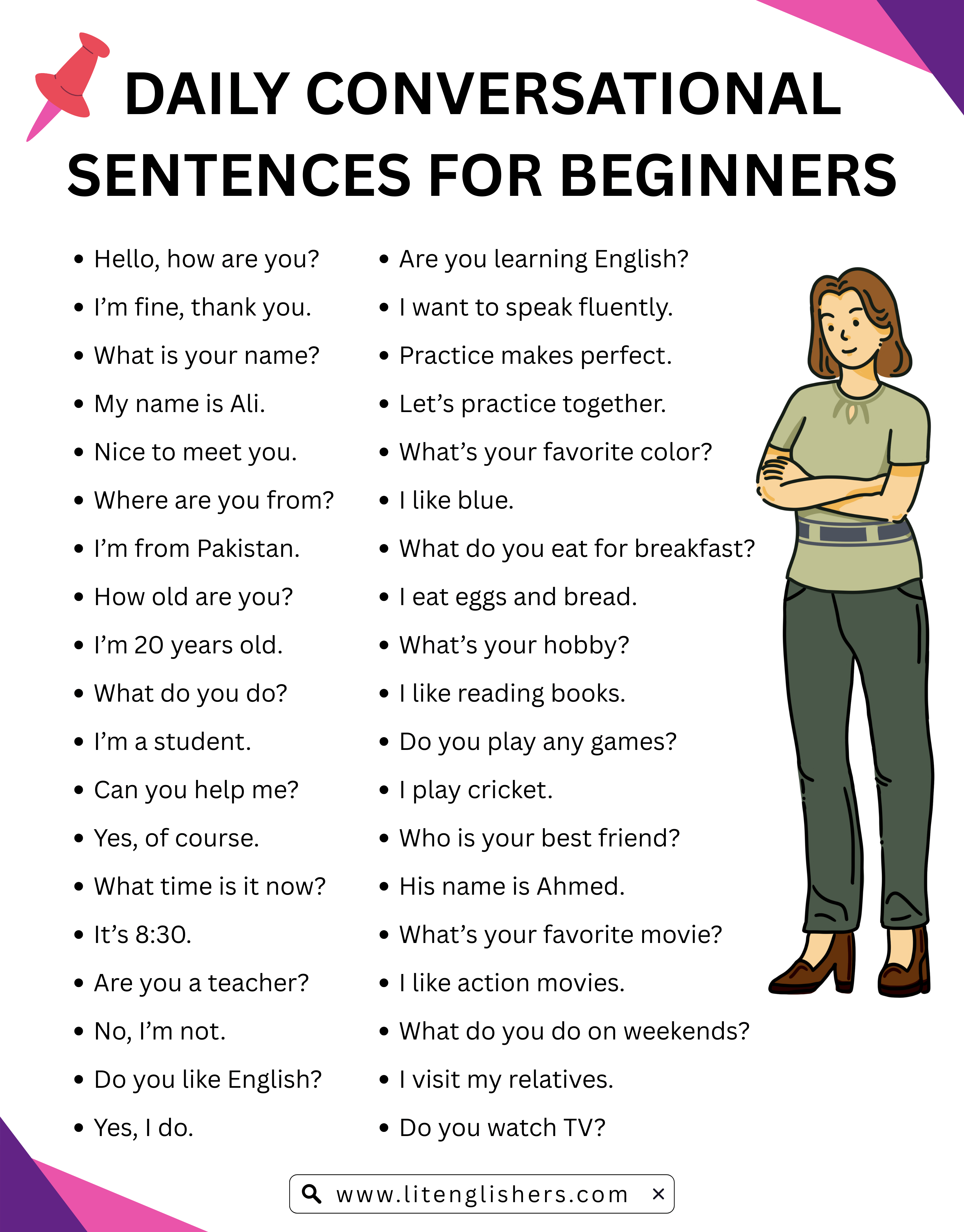 250 Spoken English Sentences Everyday