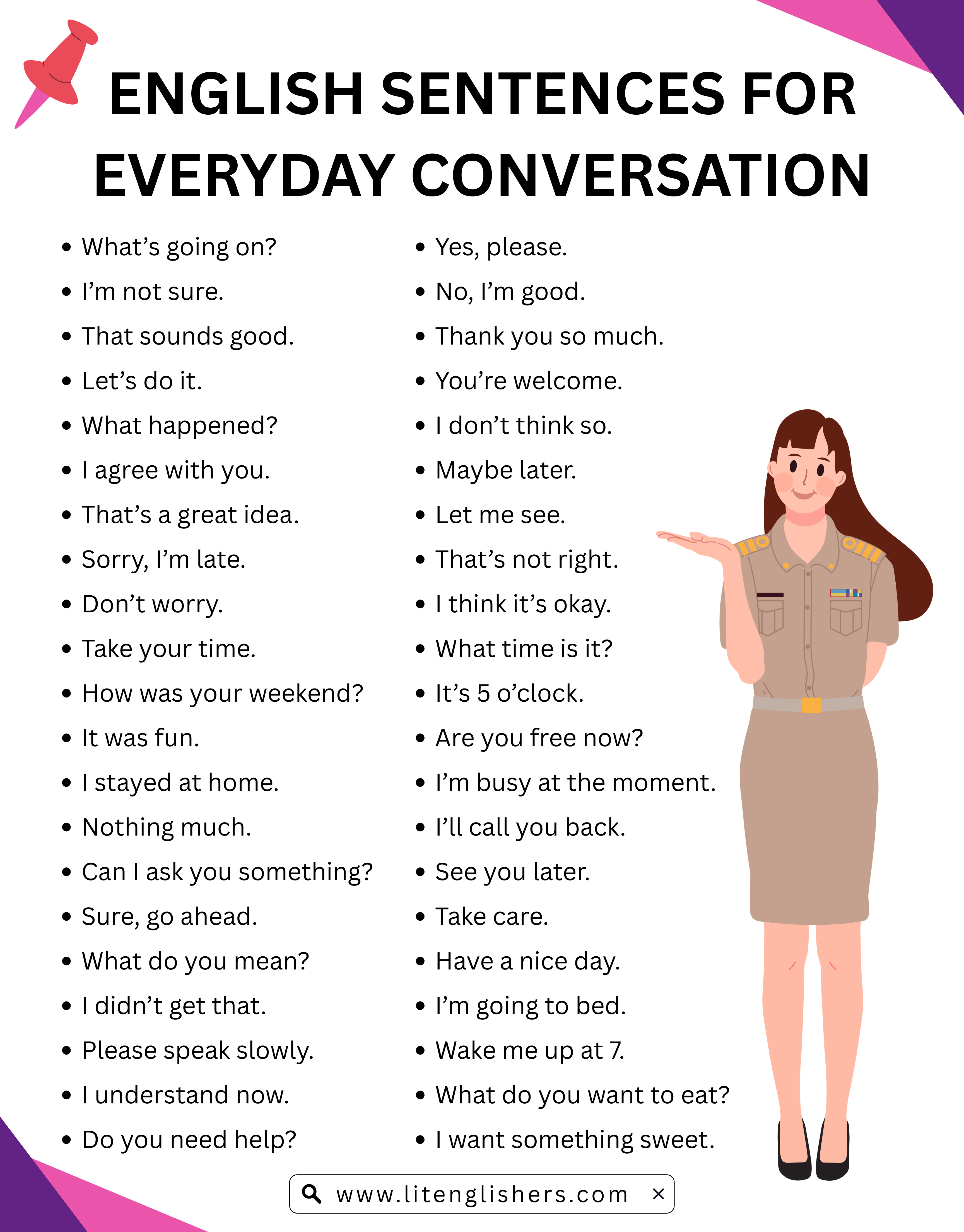 250 Spoken English Sentences Everyday