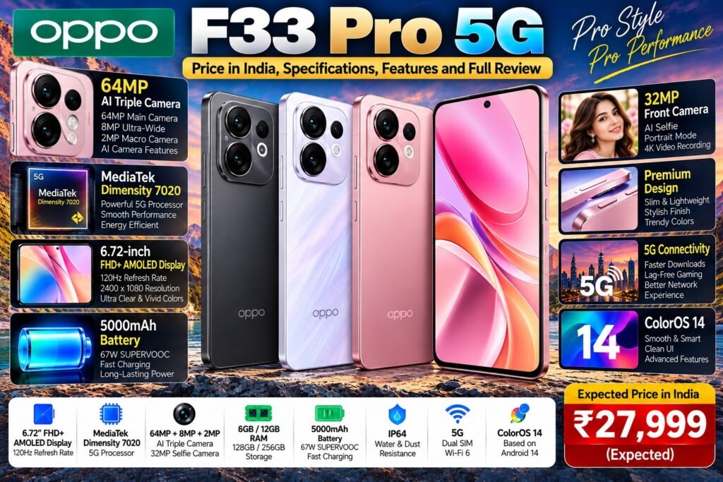 oppo-f33-pro-5g-price-india-specifications-features-review