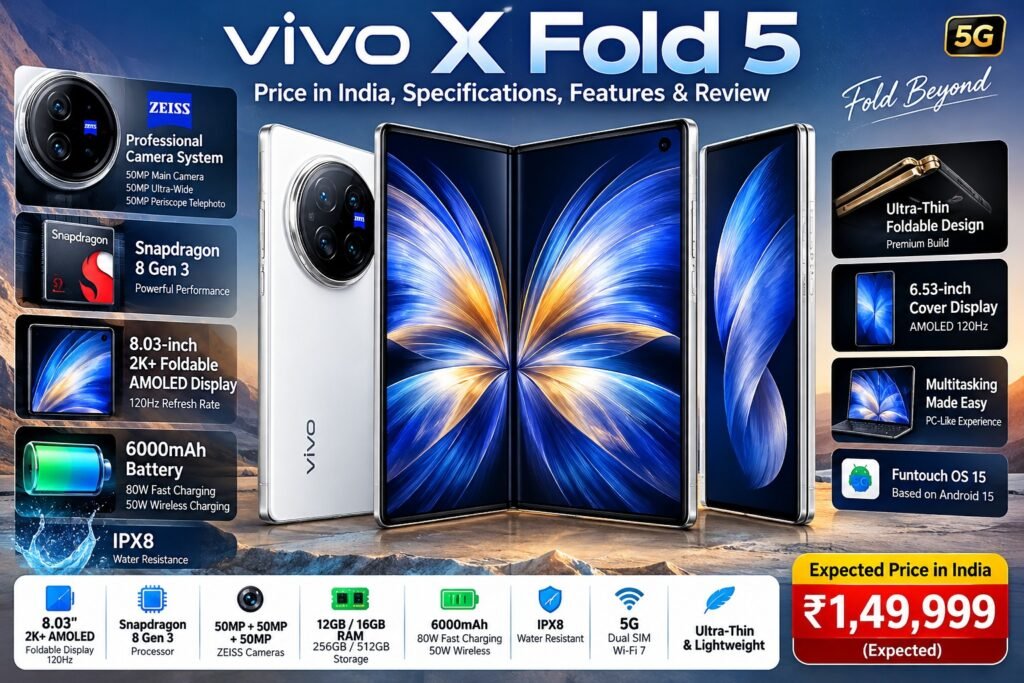 vivo-x-fold-5-price-india-specifications-review